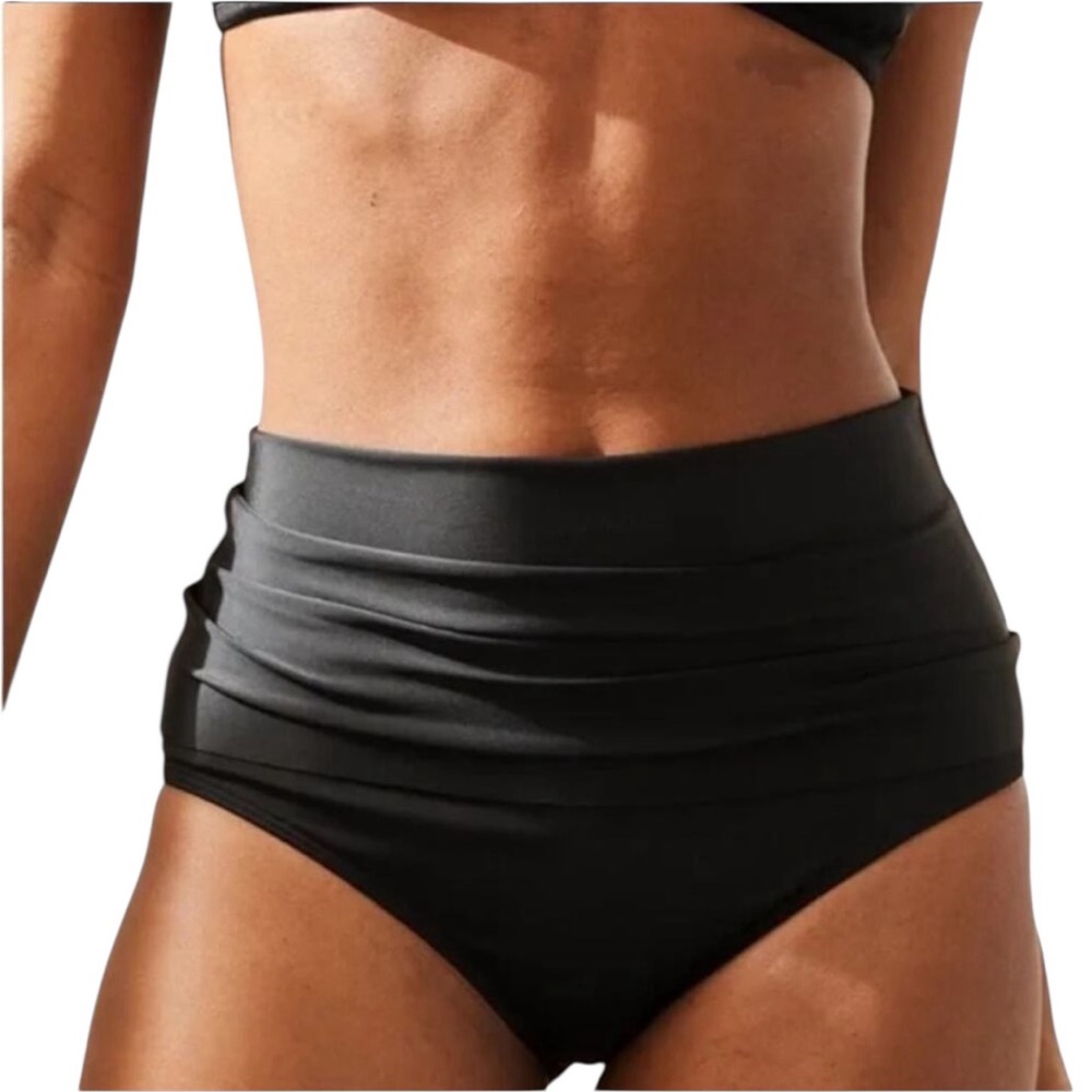 New Aerie High-Waisted Fold Over Bikini Bottom